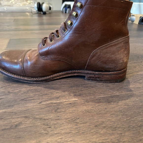 J. Crew men’s leather boots size 10.5D - Picture 7 of 10